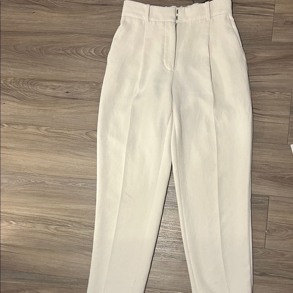 Wilfred Cream Effortless Trousers Size 0
